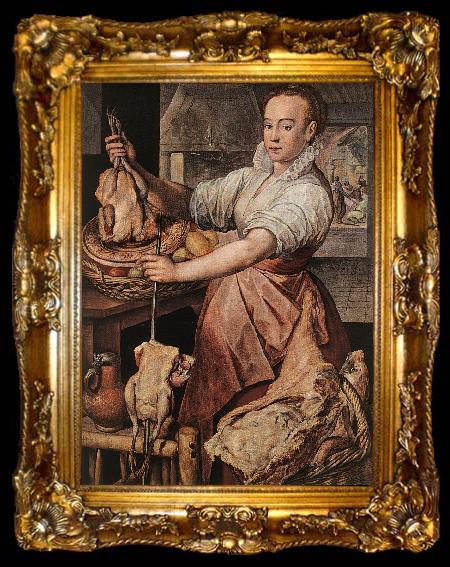framed  BEUCKELAER, Joachim The Cook soti, ta009-2
